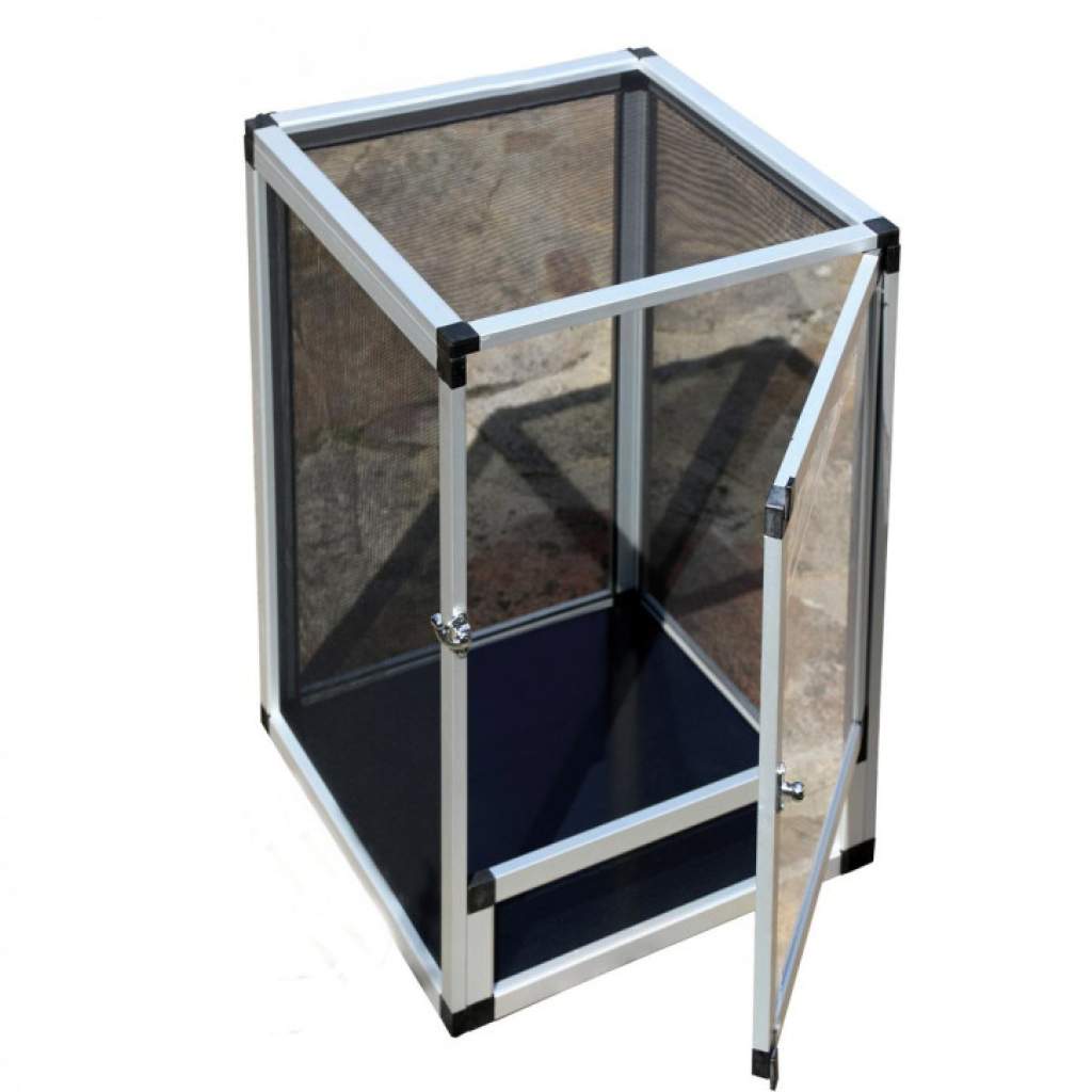 Alu-Cage Terrarium: Robuste Gaze-Konstruktion für Reptilien & Amphibien